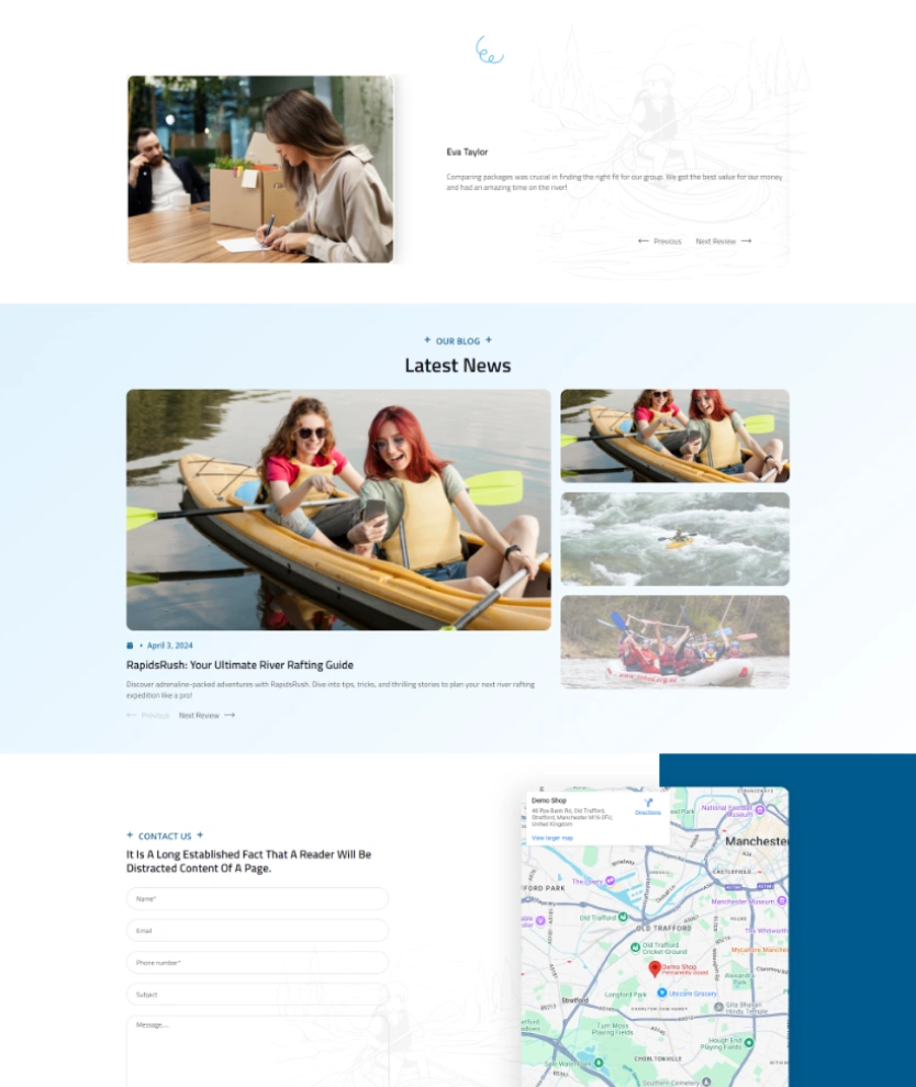 River Rafting – BookingGo SaaS Add-On