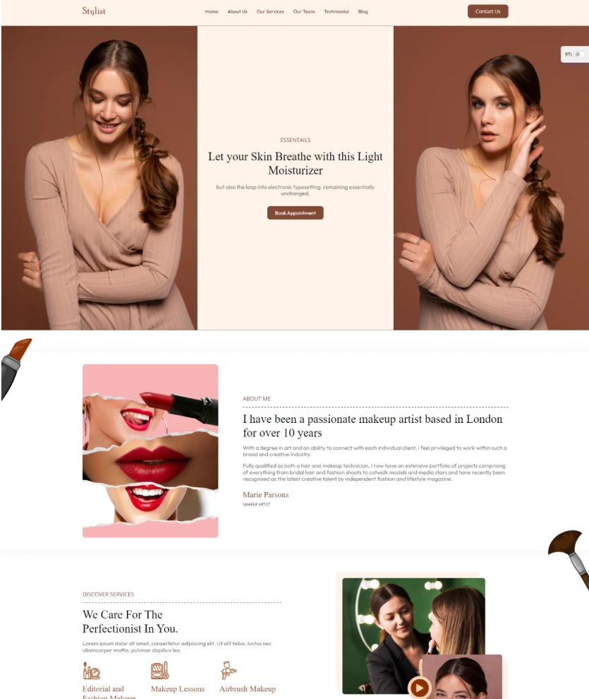 Stylist – BookingGo SaaS Add-On