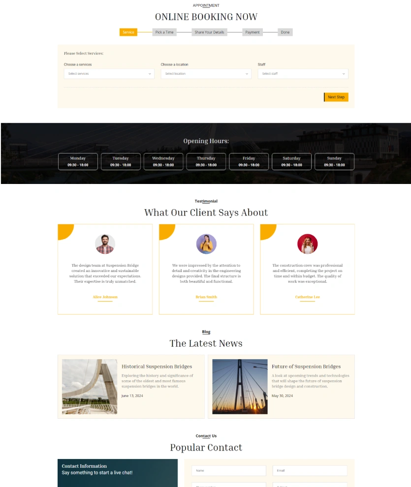 Suspension Bridge – BookingGo SaaS Add-On