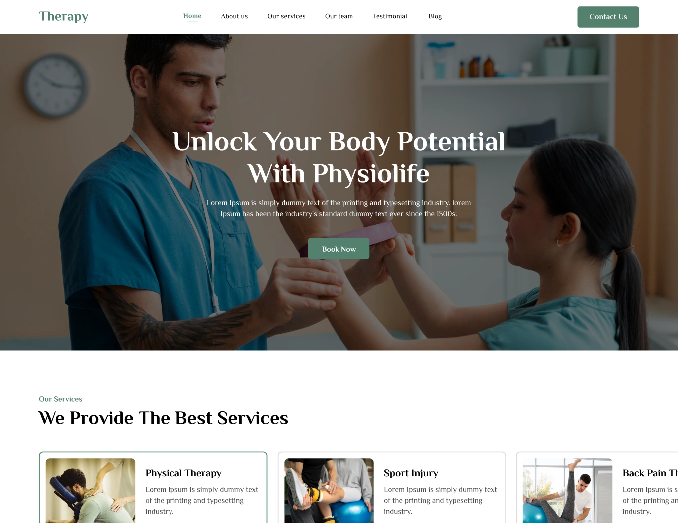 Therapy Service – BookingGo SaaS Add-On - WorkDo