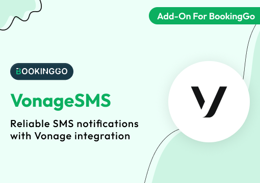 VonageSMS – BookingGo SaaS Add-On