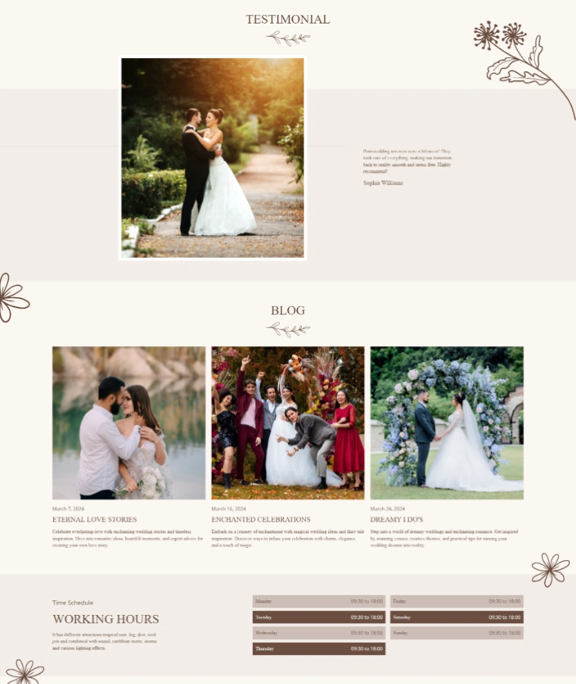 Wedding Planning – BookingGo SaaS Add-On