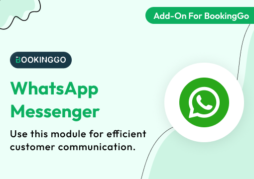 WhatsApp Messenger – BookingGo SaaS Add-On