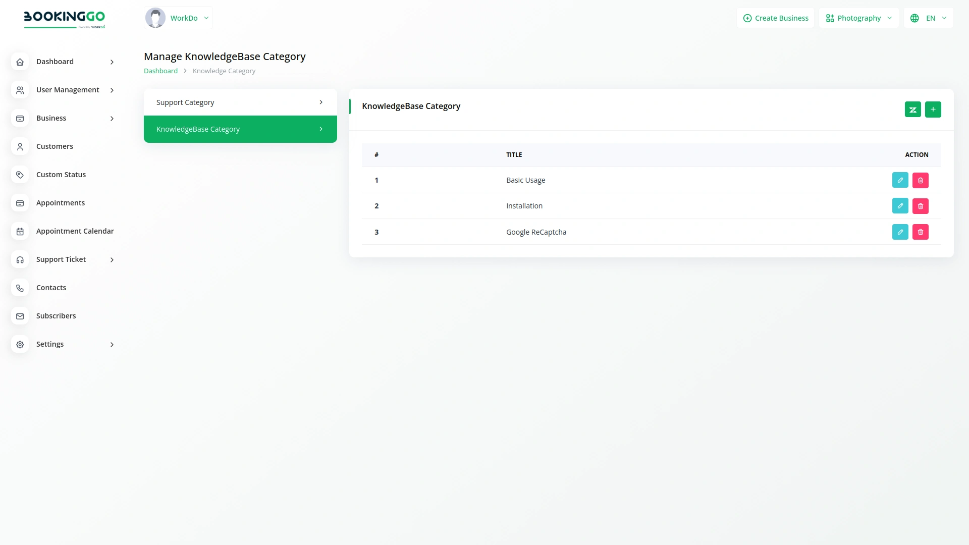 Zendesk – BookingGo SaaS Add-On