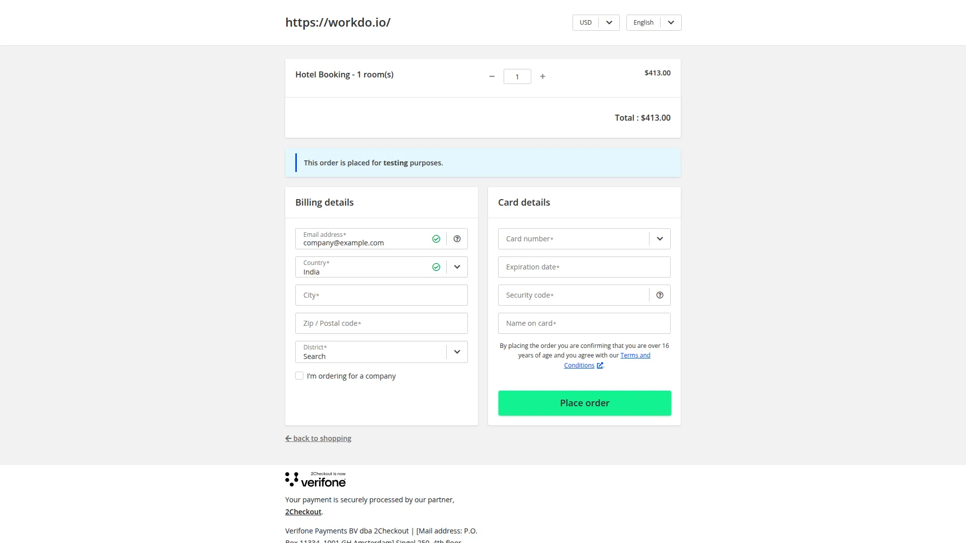 2Checkout