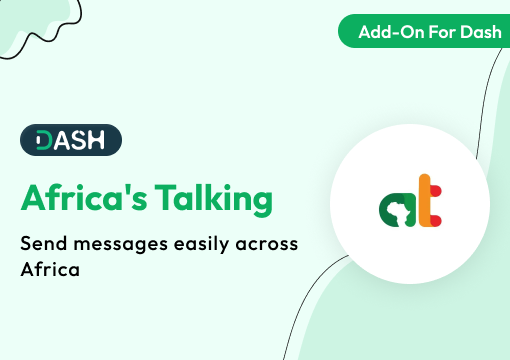 Africa’s Talking – Dash SaaS Add-On