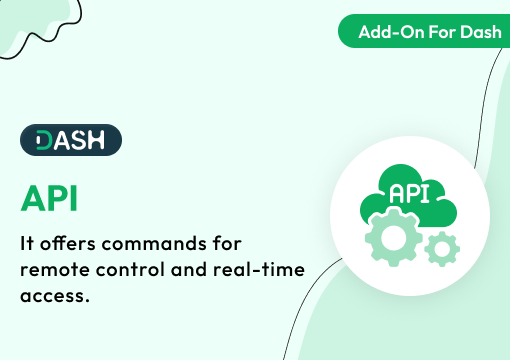 API – Dash SaaS Add-On