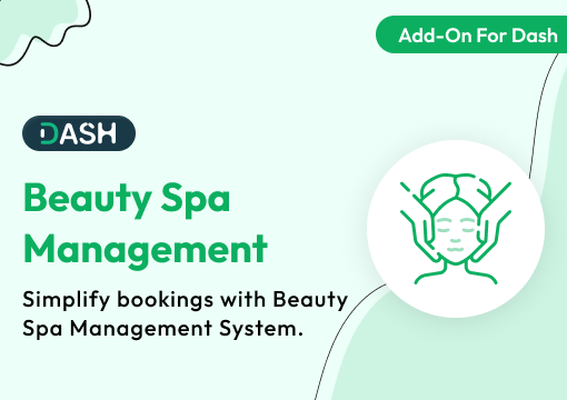 Beauty Spa Management – Dash SaaS Add-On