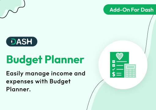 Budget Planner – Dash SaaS Add-On