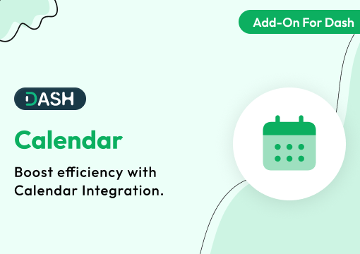 Calendar – Dash SaaS Add-On