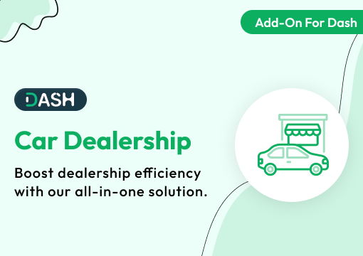 Car Dealership – Dash SaaS Add-On