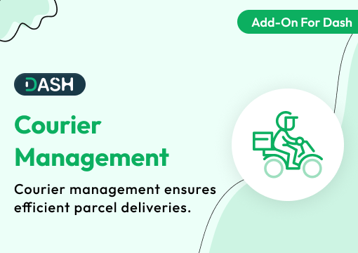 Courier Management – Dash SaaS Add-On