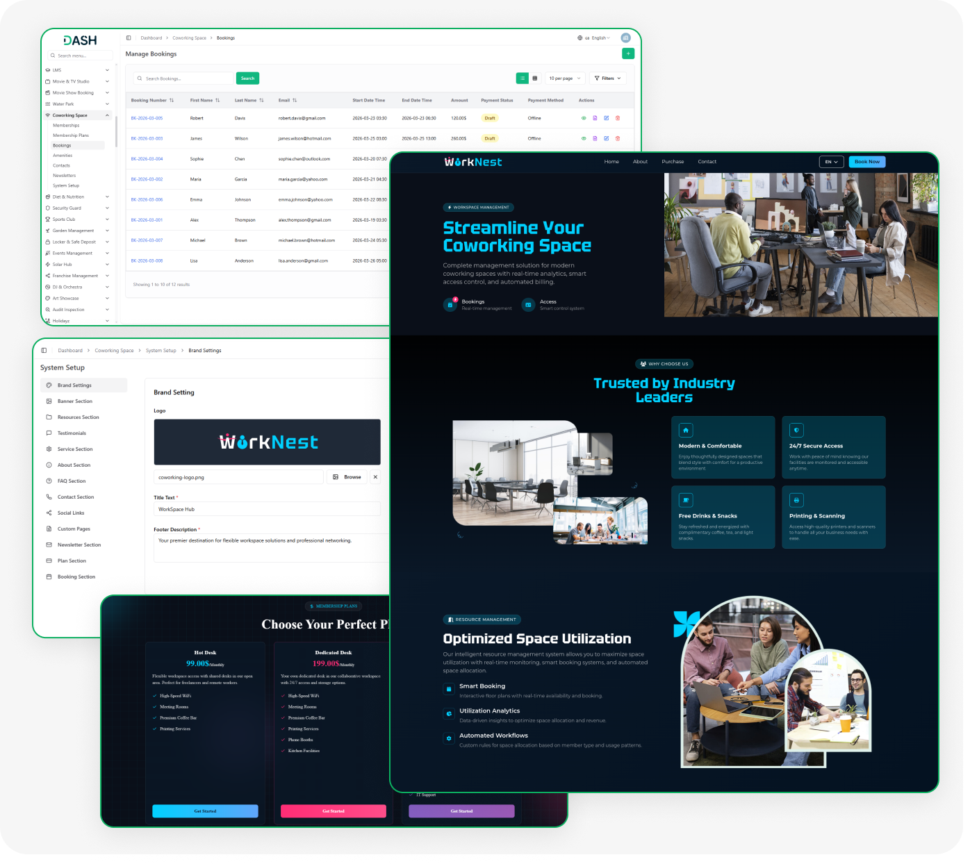 Coworking Space Management
