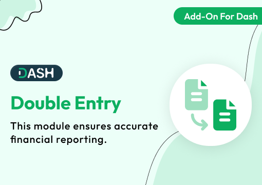 Double Entry – Dash SaaS Add-On
