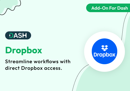 Dropbox – Dash SaaS Add-On