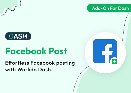 Facebook Post – Dash SaaS Add-On