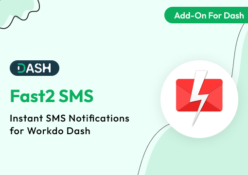 Fast2 SMS – Dash SaaS Add-On