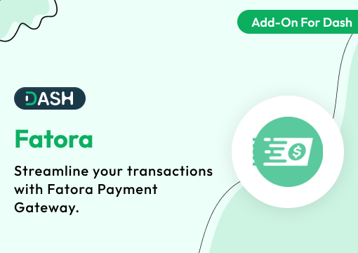 Fatora – Dash SaaS Add-On