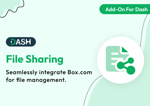 File Sharing – Dash SaaS Add-On