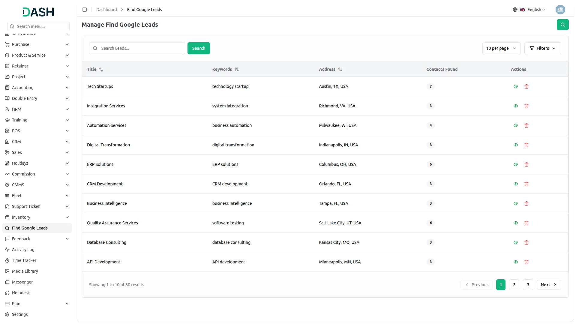 Find Google Leads