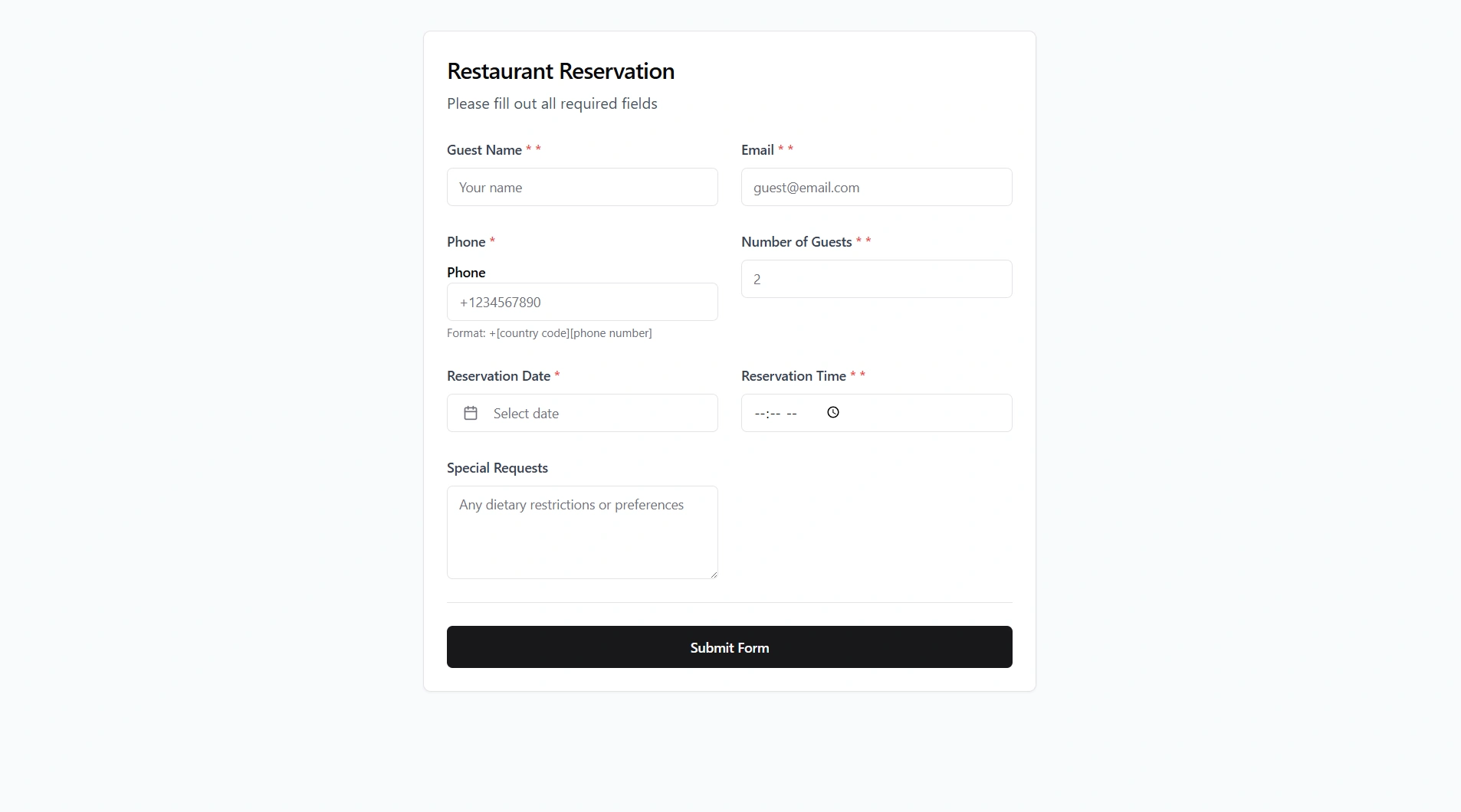 Form Builder