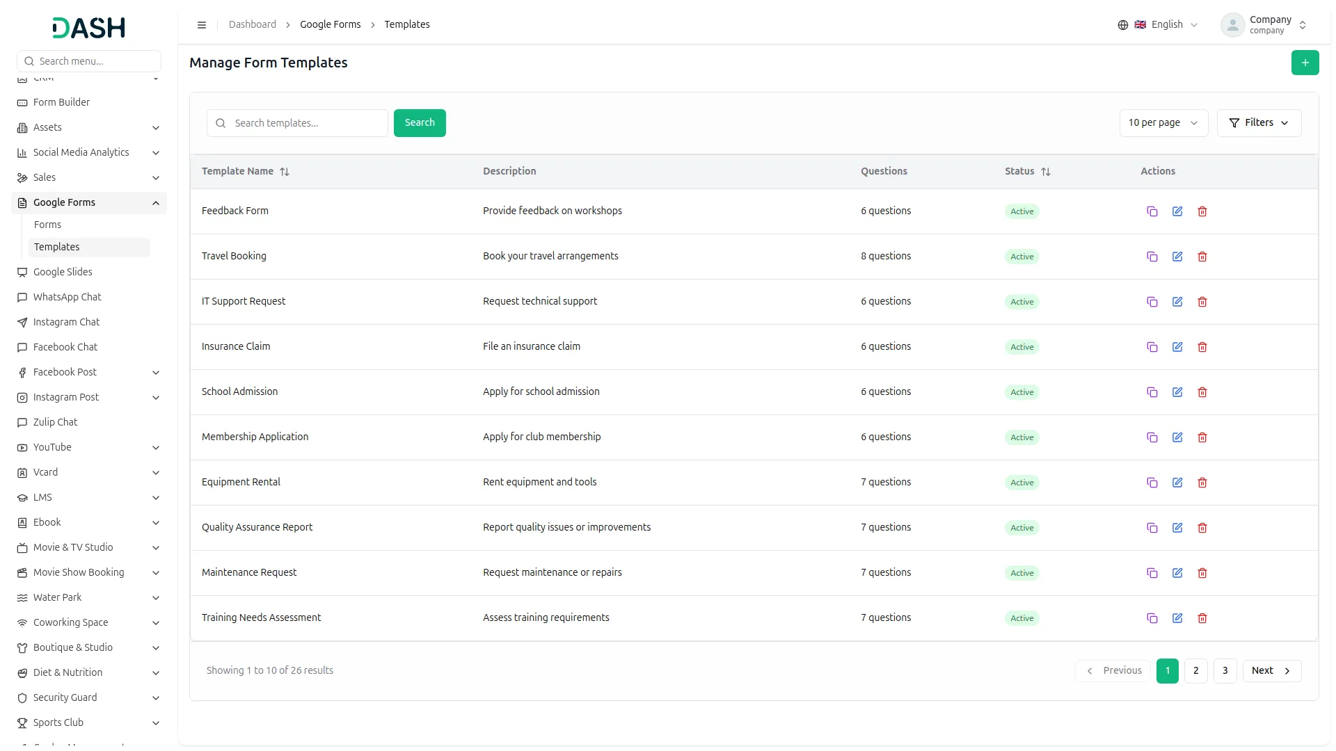 Google Forms