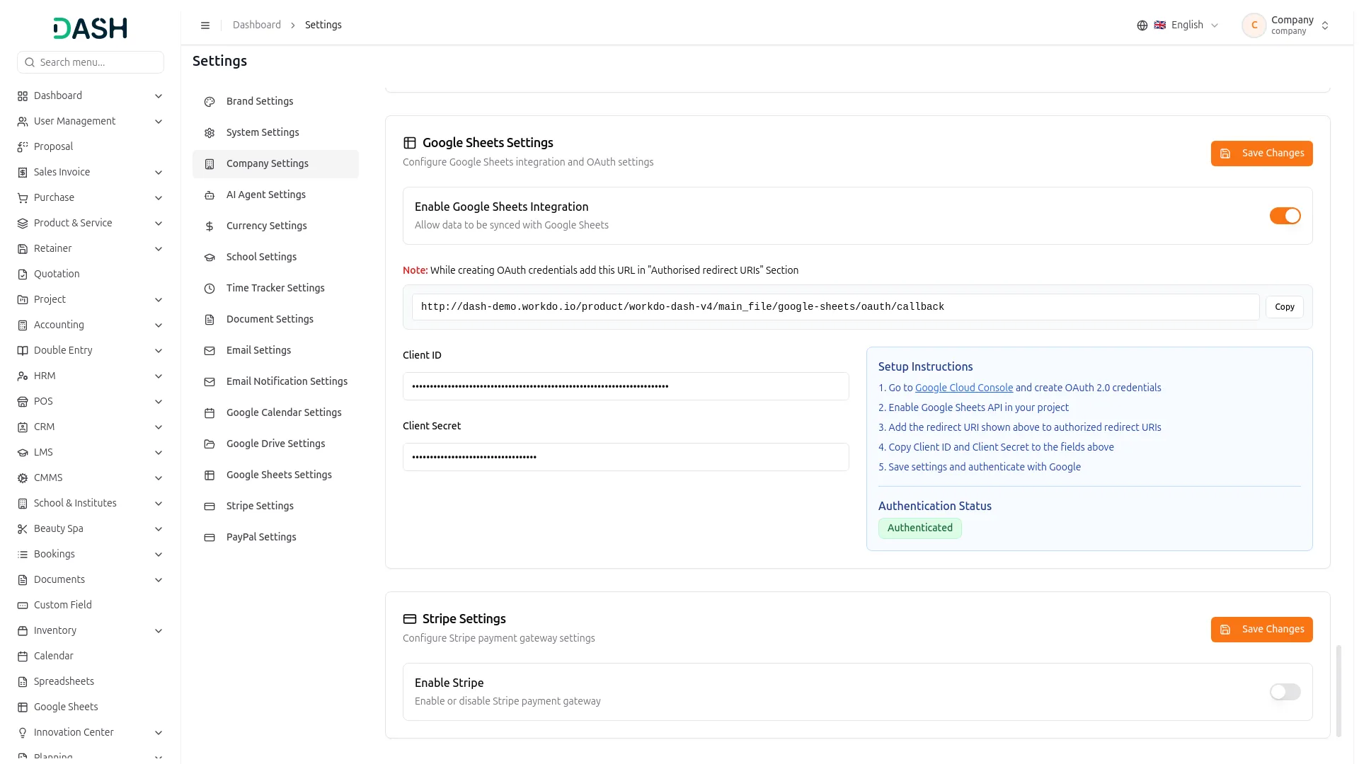 Google Sheet