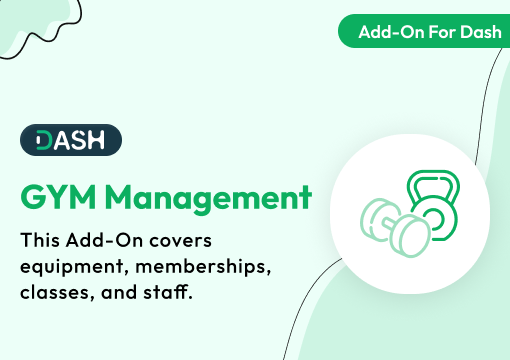 GYM Management – Dash SaaS Add-On