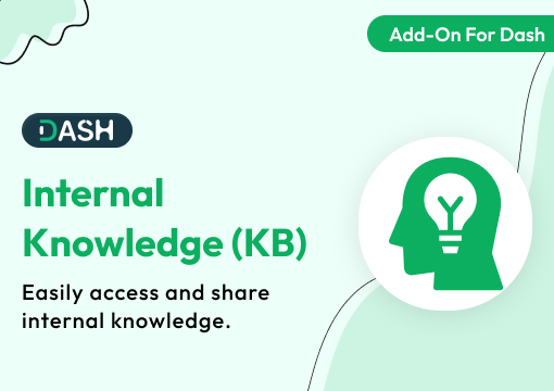 Internal Knowledge (KB) – Dash SaaS Add-On