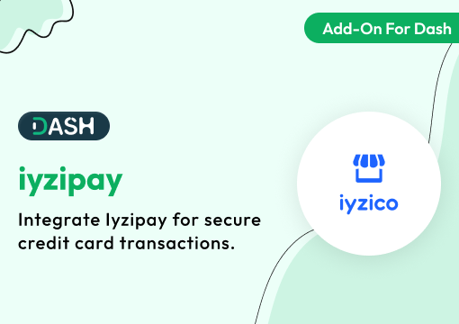 iyzipay – Dash SaaS Add-On