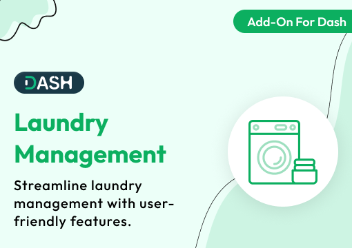 Laundry Management – Dash SaaS Add-On