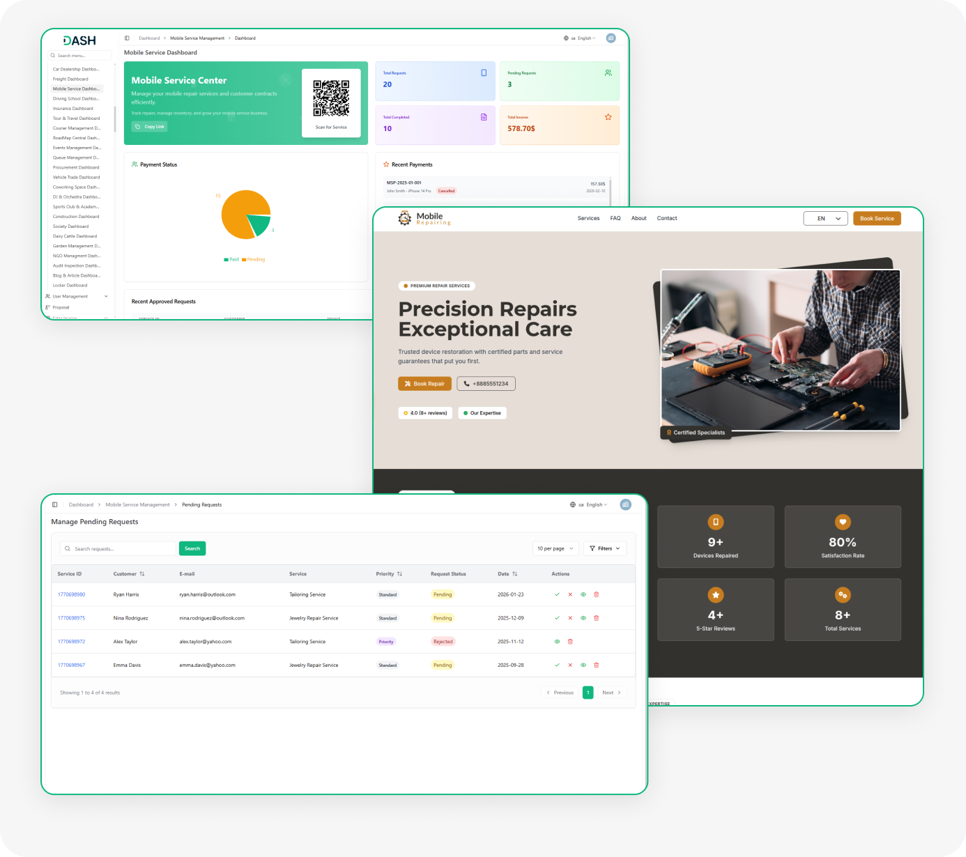 Mobile Service Management