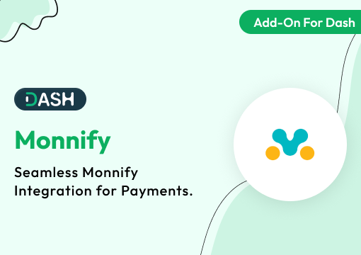 Monnify – Dash SaaS Add-On