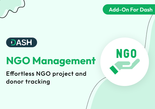NGO Management – Dash SaaS Add-On
