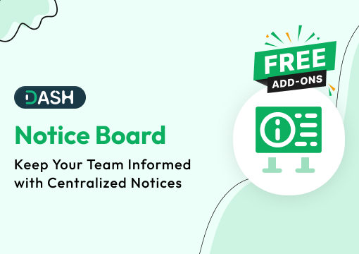 Notice Board – Dash SaaS Add-On