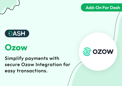Ozow – Dash SaaS Add-On