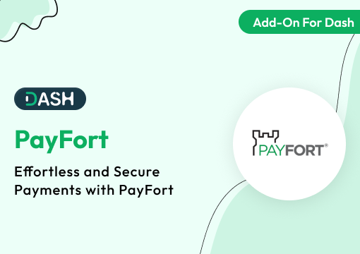 PayFort – Dash SaaS Add-On