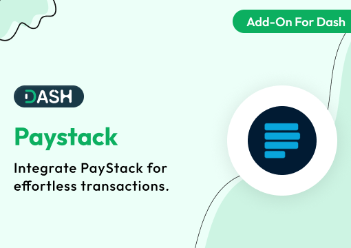 Paystack – Dash SaaS Add-On