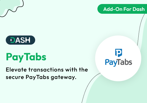 PayTabs – Dash SaaS Add-On