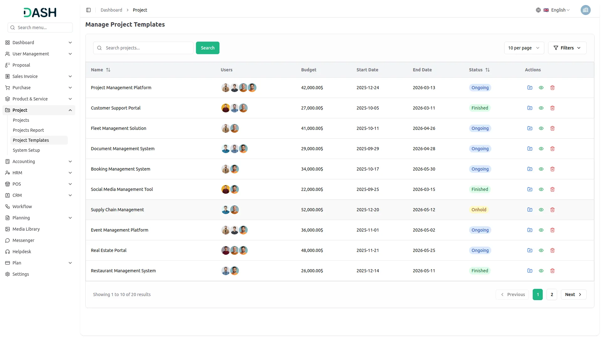 Project Template