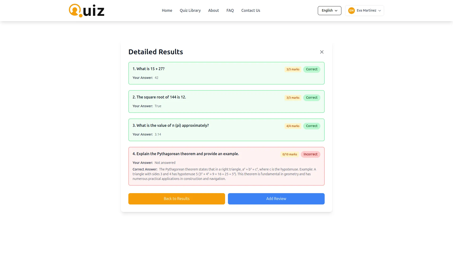 Quiz Management