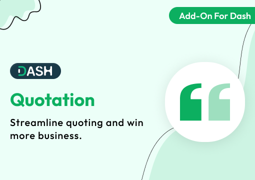 Quotation – Dash SaaS Add-On