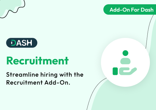 Recruitment – Dash SaaS Add-On