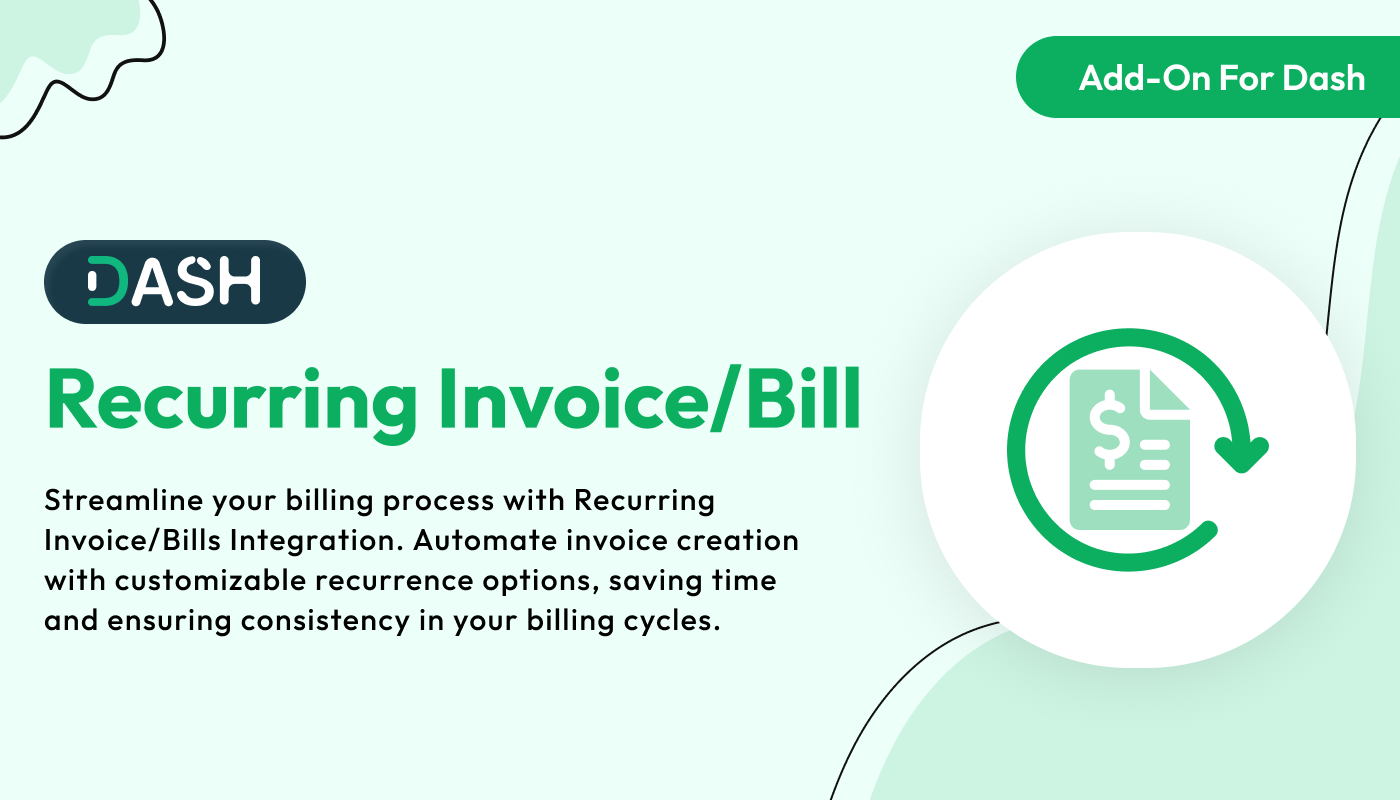 Recurring Invoice/Bill