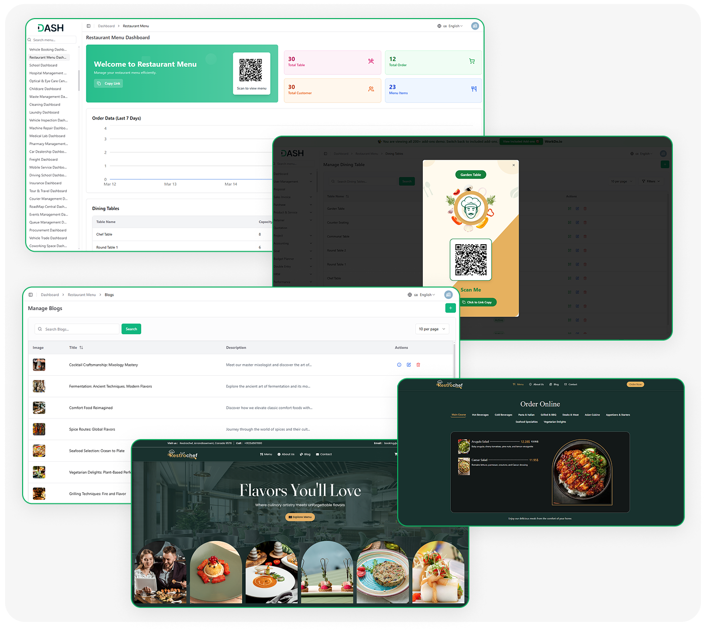 Restaurant Menu