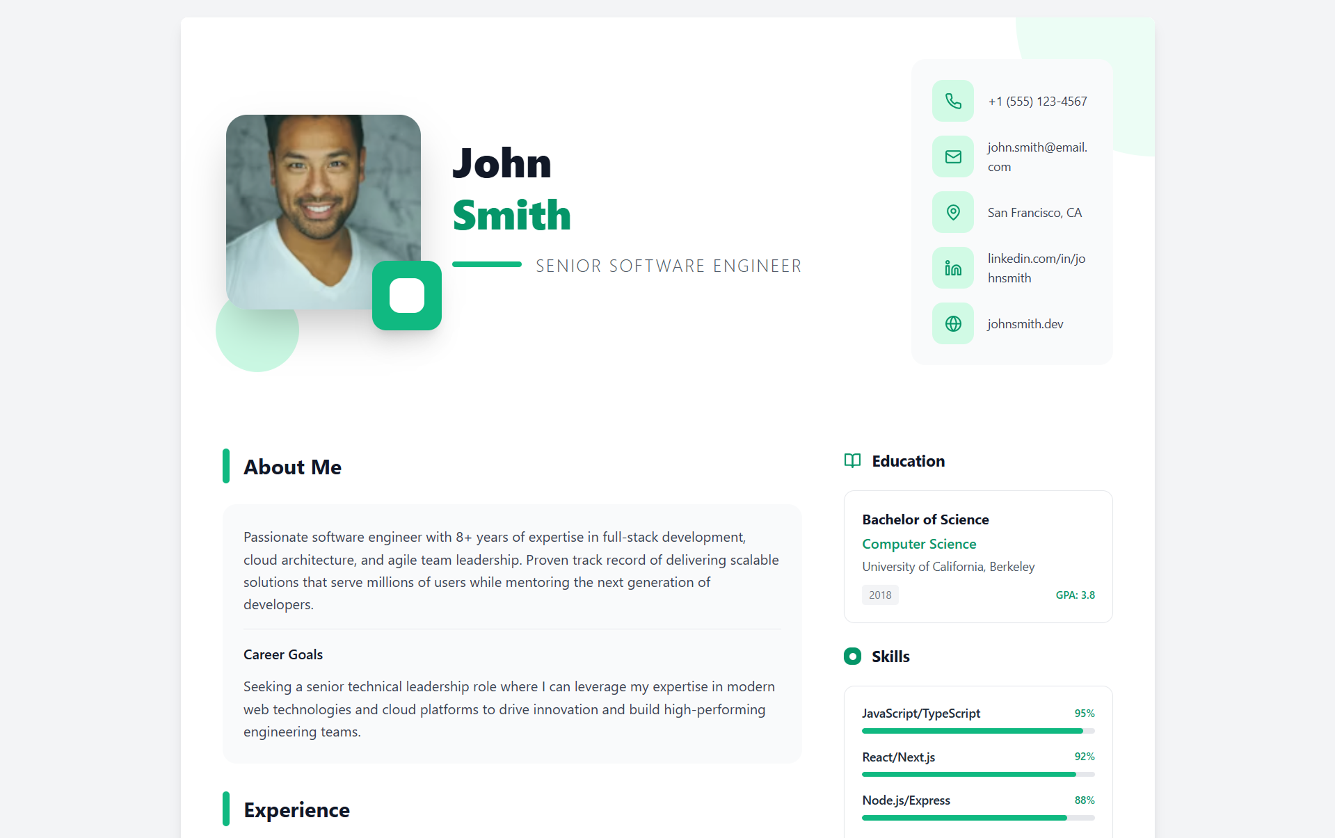 Resume Builder