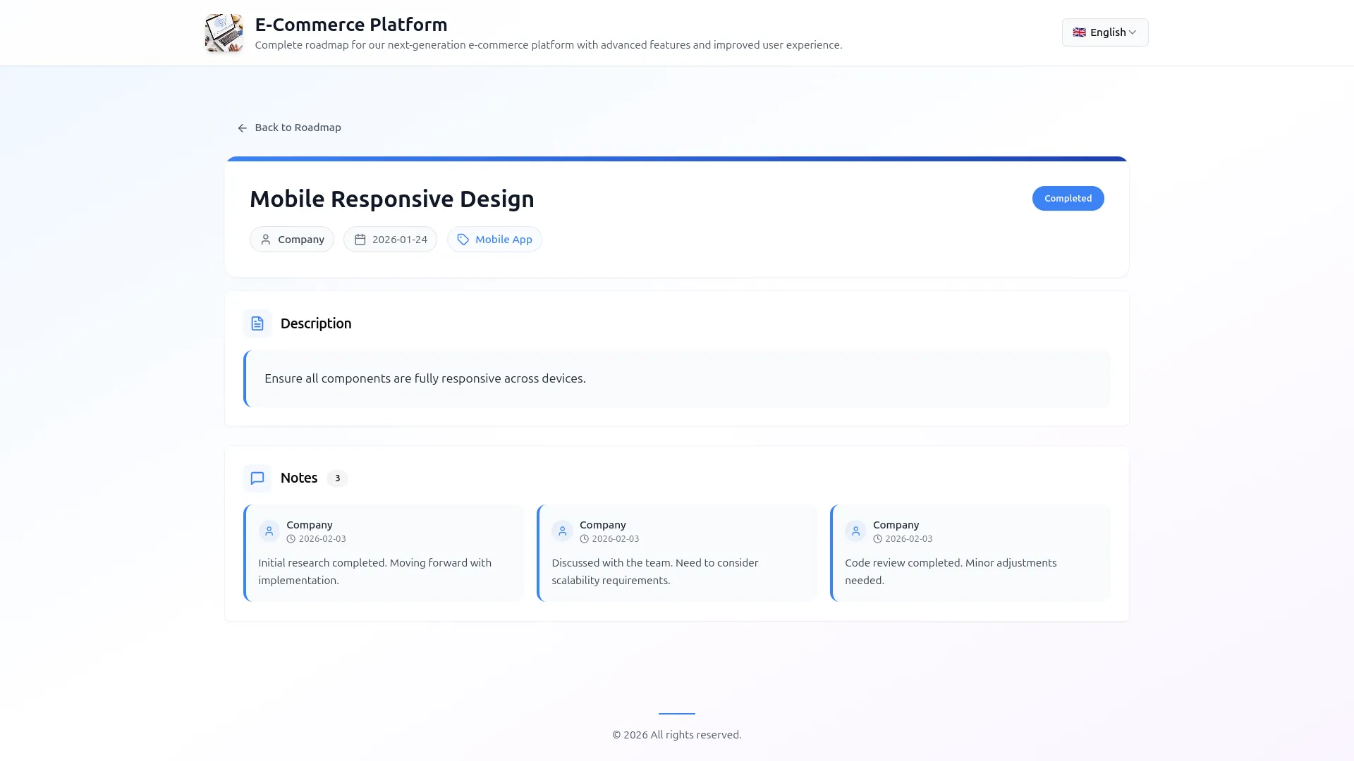 RoadMap Central