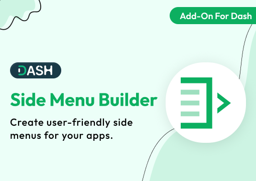 Side Menu Builder – Dash SaaS Add-On