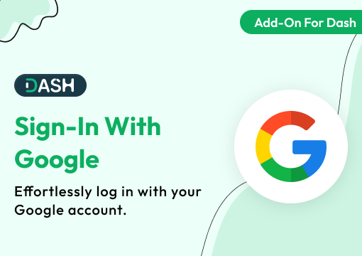 Sign-In With Google – Dash SaaS Add-On