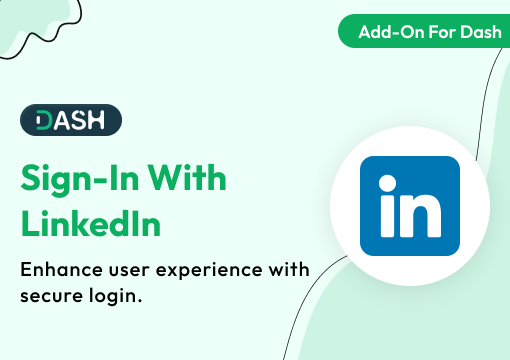 Sign-In With LinkedIn – Dash SaaS Add-On